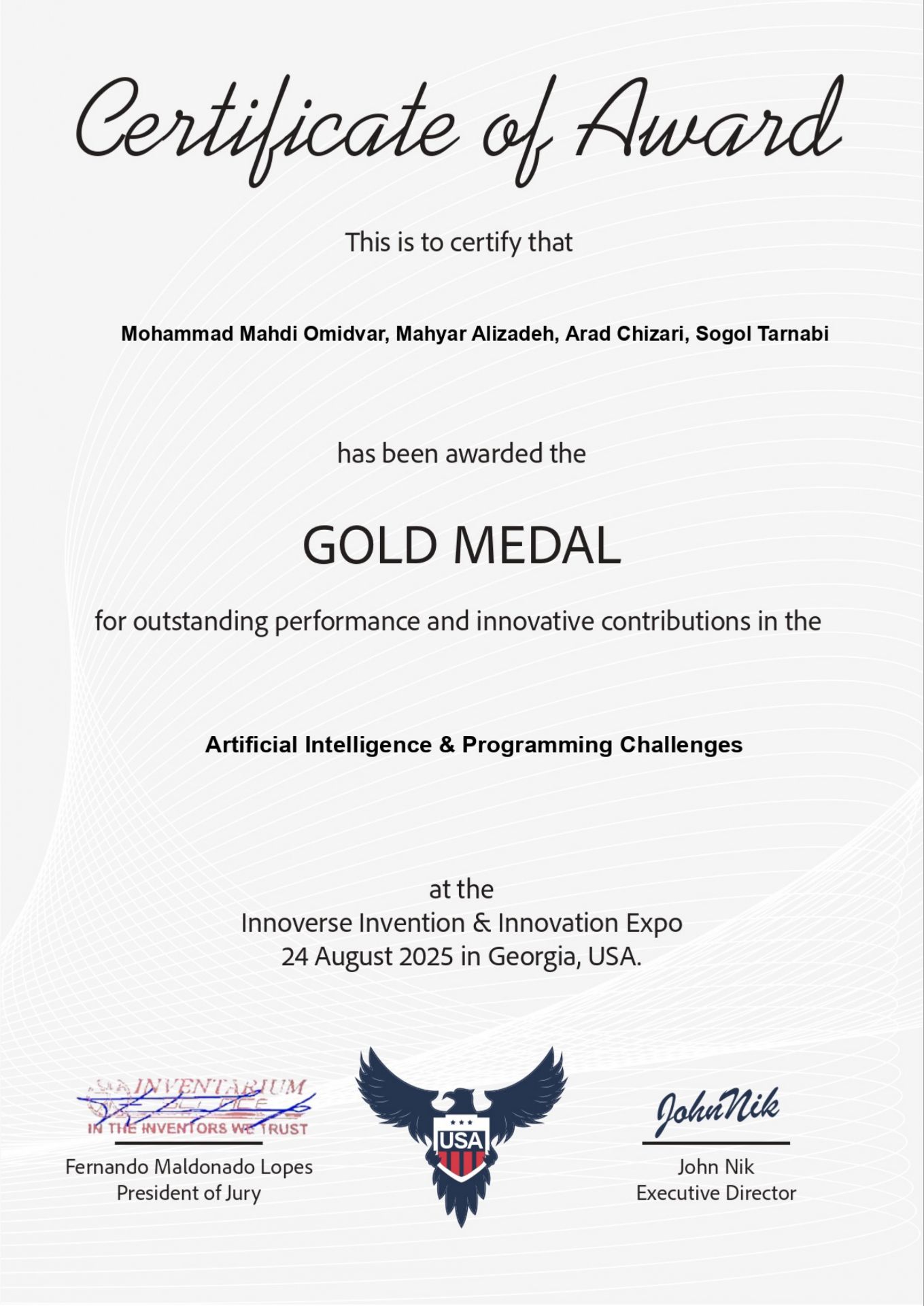 Gold Medal PyQubit
